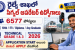 RRB Technician Recruitment 2026