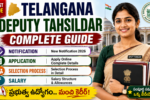 Telangana Deputy Tahsildar Notification Guide 2026 Salary Eligibility Syllabus Exam Pattern Selection Process
