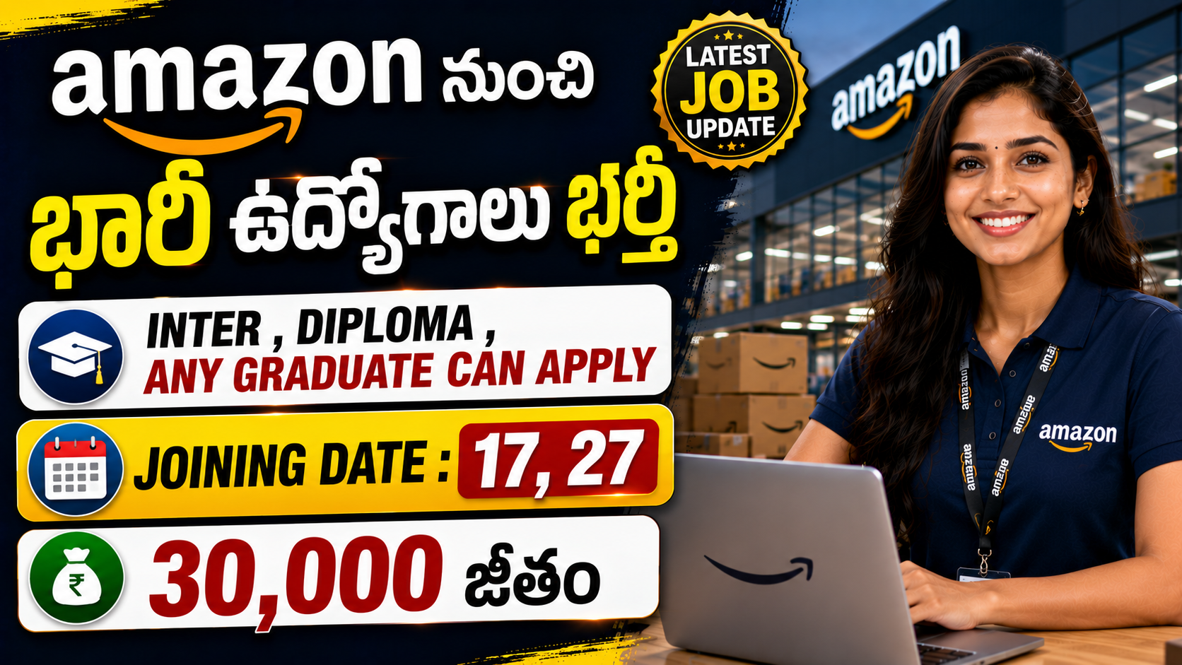 Amazon Technical Support Associate Recruitment 2026