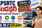 APSRTC Conductor Complete Guide 2026 Eligibility Selection Process Exam Pattern Syllabus