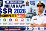 Indian Navy Agniveer SSR Notification Guide 2026 with salary, syllabus, physical test, eligibility, exam pattern, medical standards, selection process and Agnipath Scheme.