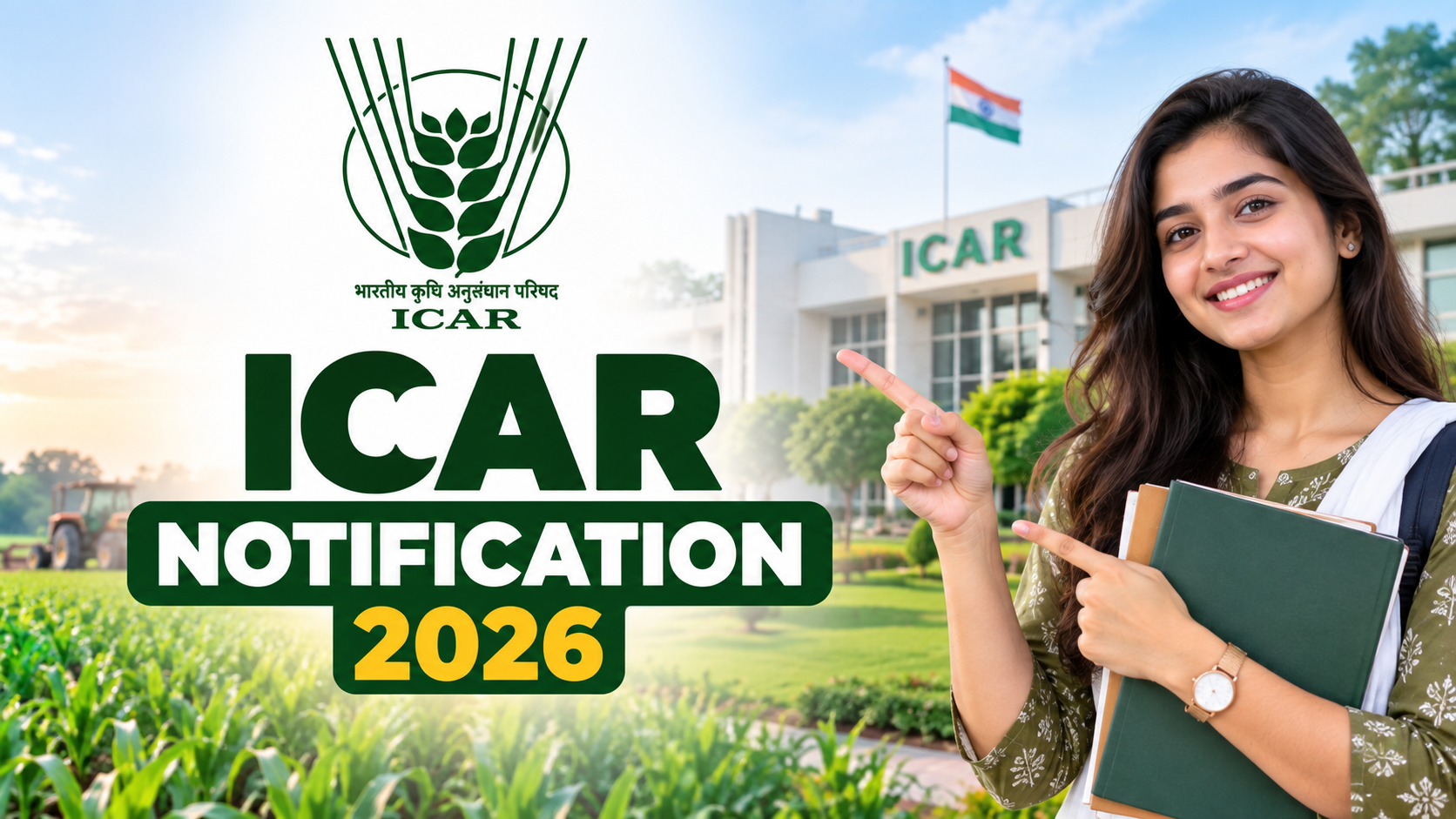 ICAR IARI Notification 2026 Walk-in Interview Details