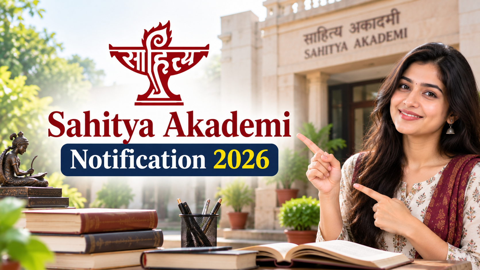 Sahitya Akademi Notification 2026 Central Govt Vacancies